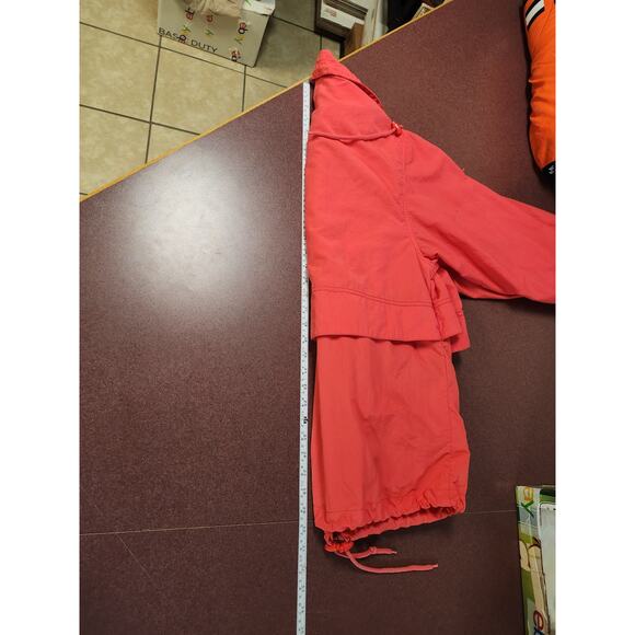 Vtg Eddie Bauer Windbreaker Size Small Pink Vented Full Zip Long Sleeve Outdoors - Picture 9 of 16